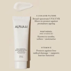 Alpha-H Daily Essential Moisturiser SPF50+