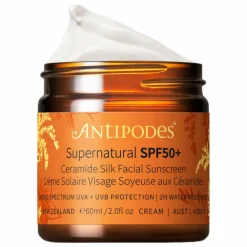Antipodes Supernatural Ceramide Silk Facial Sunscreen SPF50+