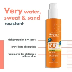 Avene Sun Care Very High Protection Spray for Children SPF50+