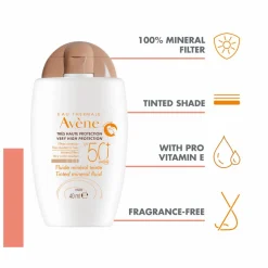 Avene Tinted Mineral Fluid SPF50+