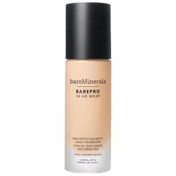 bareMinerals BarePro 24HR Wear Skin-Perfecting Matte Liquid Foundation SPF20