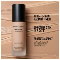 bareMinerals Original Pure Serum Radiant Natural Liquid Foundation SPF20