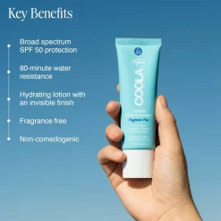 Coola Classic Face Sunscreen Fragrance-Free SPF50