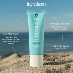 Coola Classic Face Sunscreen Fragrance-Free SPF50