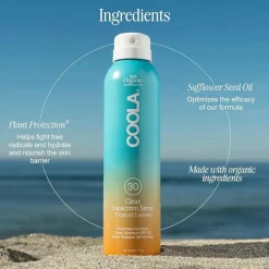 Coola Classic Sunscreen Spray Tropical Coconut SPF30