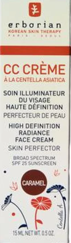 Erborian CC Creme High Definition Radiance Face Cream SPF25