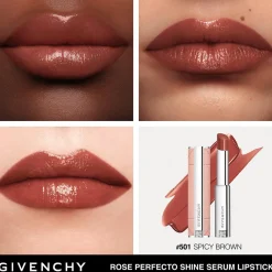 GIVENCHY Rose Perfecto Shine Serum Lipstick
