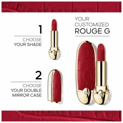 GUERLAIN Rouge G The Double Mirror Jewel Lipstick Case