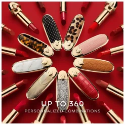 GUERLAIN Rouge G The Double Mirror Jewel Lipstick Case