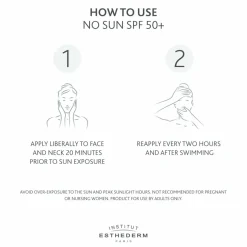 Institut Esthederm No Sun Mineral High Tolerance Protective Sheer Flui