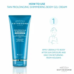 Institut Esthederm Shimmering Tan Prolonging Body Gel Cream