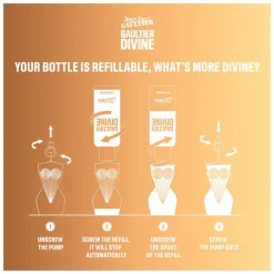 Jean Paul Gaultier Gaultier Divine Eau de Parfum Spray Refill