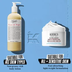 Kiehl's Ultra Body Mega Moisture Squalane Cream