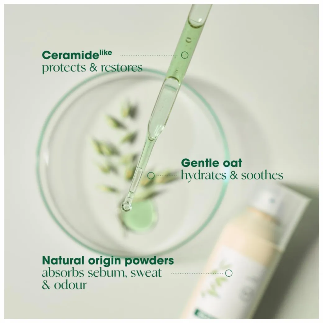 Klorane Dry Shampoo: Oat & Ceramide for Soft, Fresh Hair