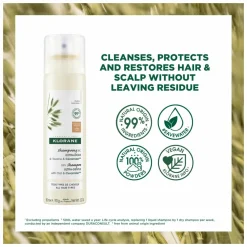 Klorane Dry Shampoo Ultra Gentle with Oat and CeramideLike for Dark Hair