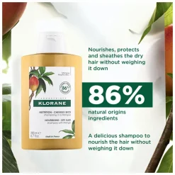 Klorane Mango Nourishing Shampoo for Dry Hair