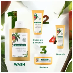 Klorane Mango Nourishing Shampoo for Dry Hair