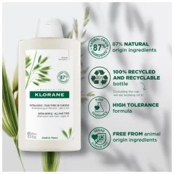 Klorane Oat Ultra-Gentle Shampoo for All Hair Types
