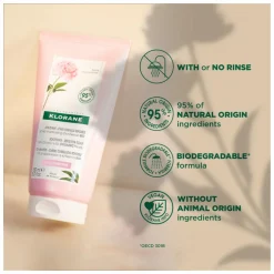 Klorane Peony Soothing Conditioner For Sensitive Scalp