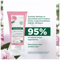 Klorane Peony Soothing Conditioner For Sensitive Scalp