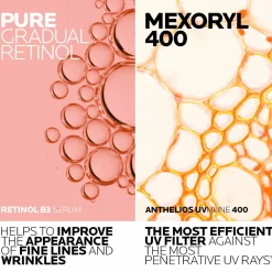 La Roche-Posay Anti-Wrinkle Correct + Protect Duo Routine Set: Retinol