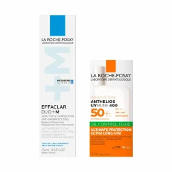 La Roche-Posay Breakout-Fighting Daily Defense Routine Set - Effaclar