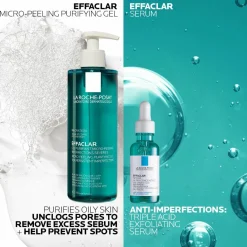 La Roche-Posay Breakout-Fighting Duo Routine Set - High Strength: Effa