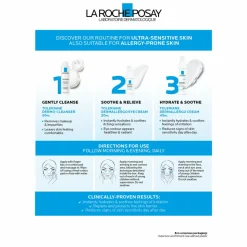 La Roche-Posay Toleriane Dermallergo SOS 3-Step Routine