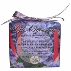 Nesti Dante Gli Officinali Hydrangea and Rhubarb Soap