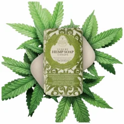 Nesti Dante Luxury Gold, Hemp and Black Soap 3 x 250g Gift Set