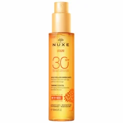 Nuxe Sun Tanning Sun Oil for Face and Body SPF 30