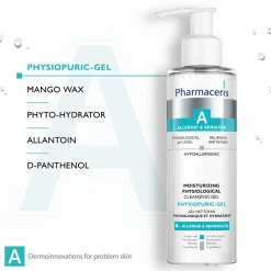 Pharmaceris A Physiopuric-Gel Moisturising Physiological Cleansing Gel