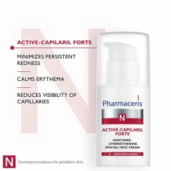 Pharmaceris N Active-Capilaril Forte Soothing Strengthening Special Face Cream