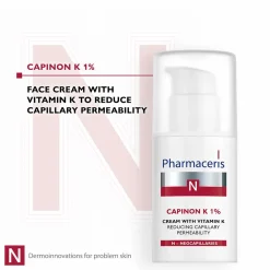 Pharmaceris N Capinon K 1% Cream with Vitamin K