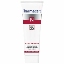 Pharmaceris N Vita-Capilaril Moisturising & Strengthening Face Cream SPF20
