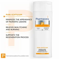 Pharmaceris P Puri-Ichtilium Normalising Cleansing Gel For Body and Scalp
