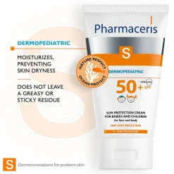 Pharmaceris S Sun Protection Cream for Babies and Children SPF50+
