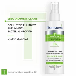 Pharmaceris T Sebo-Almond-Claris 3% Mandelic Acid Pure Skin Solution