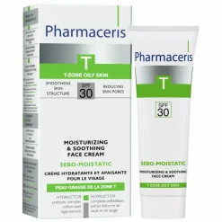 Pharmaceris T Sebo-Moistatic Moisturising & Soothing Face Cream SPF30