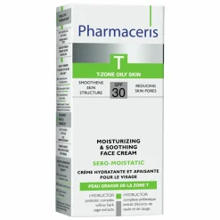 Pharmaceris T Sebo-Moistatic Moisturising & Soothing Face Cream SPF30