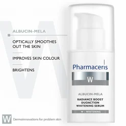 Pharmaceris W Albucin-Mela Whitening Radiance Boost Dual Action Whitening Serum