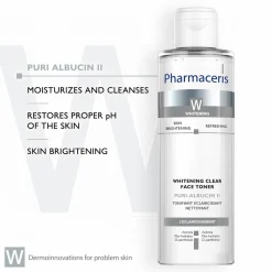 Pharmaceris W Puri-Albucin II Whitening Clear Toner