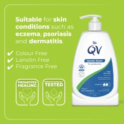 QV Gentle Wash Soap Alternative for Dry Skin Conditions