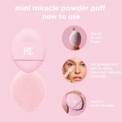 Real Techniques Mini Miracle Powder Puff Trio