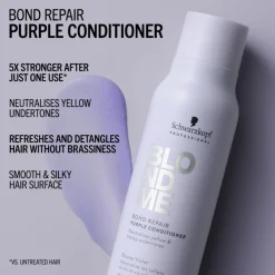 Schwarzkopf Professional BlondMe Bond Repair Purple Conditioner