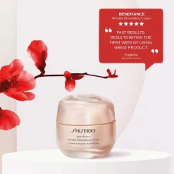 Shiseido Benefiance Wrinkle Smoothing Cream 50ml Gift Set