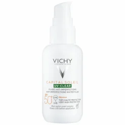 Vichy Capital Soleil UV Clear Anti-imperfections Water Fluid SPF50+ for Blemish-Prone Skin