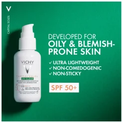 Vichy Capital Soleil UV Clear Anti-imperfections Water Fluid SPF50+ for Blemish-Prone Skin