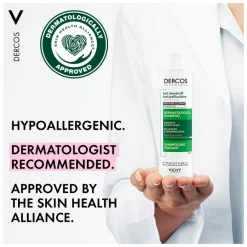 Vichy Dercos Anti Dandruff Shampoo for Sensitive Scalps