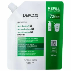 Vichy Dercos Anti-Dandruff Shampoo for Normal to Oily Hair Refill